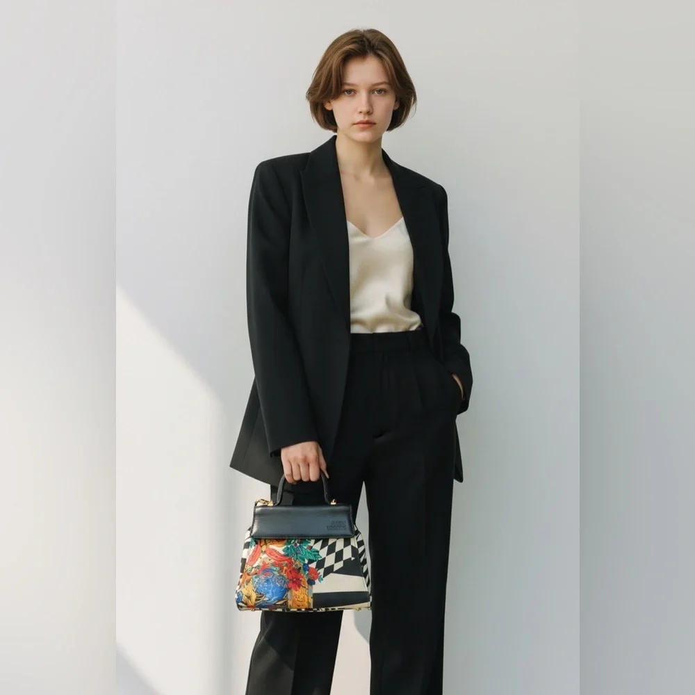 Gianni Versace Mini Top Handle/Crossbody Bag – 1990s - Picture 8 of 9